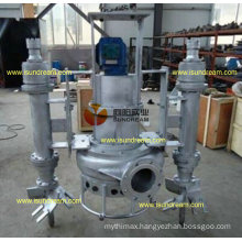 Submersible Dredge Pump with Hydraulic System of Excavator